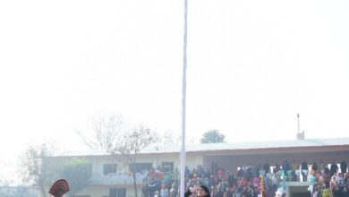 मंडल रेल प्रबंधक उत्तर रेलवे फिरोजपुर 74वें गणतंत्र दिवस के अवसर पर राष्ट्रीय ध्वज फहराया गया