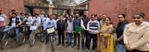 Health Deptt.  organizes  'Cycle Rally' on awareness about healthy lifestyle
