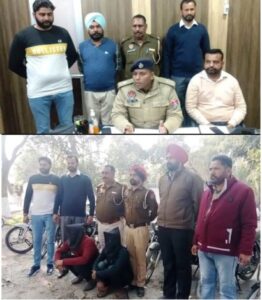 Ferozepur Police bust notorious bike lifters’ gang, 2 held, 22 bikes recovered