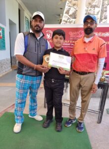 24वीं जूनियन गोल्फ एक्सपर्ट चैम्पियनशिप कैविन गुप्ता ने जीता गोल्ड मैडल, जिले का चमकाया नाम