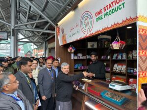 Ashwini Vaishnav, Minister of Railways, Communications, Electronics & Information Technology, Government of India visited Srinagar Valley