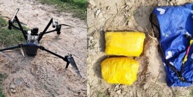 BSF recovers 2 kg heroin dropped by drone near Abohar border