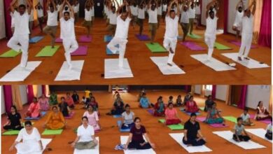 BSF celebrates Yogotsav ahead of  9th International Yoga Day
