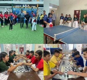 डीसीएम इंटरनैशनल में इंटर हाऊस टेबल टैनिस, चैस और ताइक्वांडो चैम्पियनशिप का आयोजन