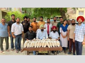 Punjab Police recovers 20 kg heroin from Fazilka; two held