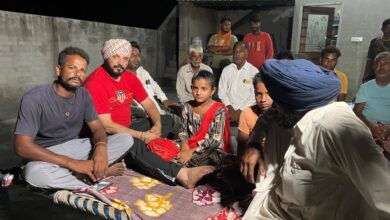 Former CPS Sukhpal Singh Nannu spends night in flood-affected village, feels their requirement pulse
