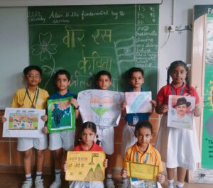 डीसी मॉडल स्कूल में मनाया हिन्दी पखवाड़ा, विद्यार्थियो के मध्य करवाई प्रतियोगिताए
