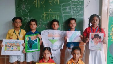 डीसी मॉडल स्कूल में मनाया हिन्दी पखवाड़ा, विद्यार्थियो के मध्य करवाई प्रतियोगिताए
