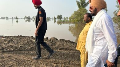 राणा सोढ़ी ने बाढ़ प्रभावित गांवो में शुरू करवाया राहत कार्य, टूटे पुलो पर मिट्टी डलवा बनवाना शुरू किया
