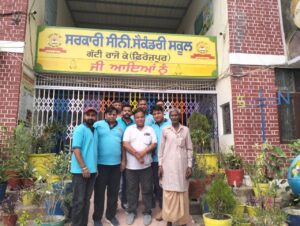 सरकारी सीनियर सेकेंडरी स्कूल गट्टी राजो के में क्राइम एंटी ड्रग इंडिया विंग की टीम के द्वारा पांचवा फ्री मेडिकल कैंप बॉर्डर पर लगाया