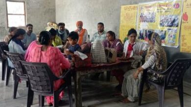 Under ‘Ayushman Bhava’ campaign Health Mela held at Health Wellness Centre, Bare Ke in Ferozepur