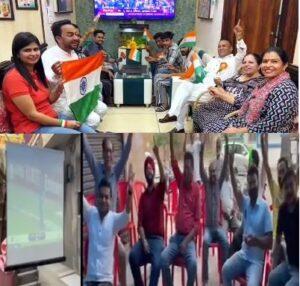 Cricket lovers’ excitement on peak level in Ferozepur, watch live India-Pakistan match on big screens