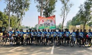 Panther Division Cycling Expedition: A Green Journey through Punjab and HP