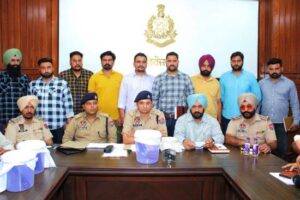 Ferozepur police nab 6 accused wanted in 38 cases with arms in special drive