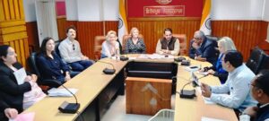 Norwegian delegation holds meeting with DC, visits Postal Bank, appreciates Public Distribution System