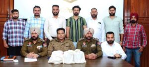 Anti-Drug Campaign: Ferozepur police seize 3.50  kg heroin, total of 80 kg recovery during 2023