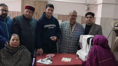 रोटरी क्लब फिरोजपुर छावनी द्वारा आंखो का चैकअप और निशुल्क ऐनको का कैंप लगाया