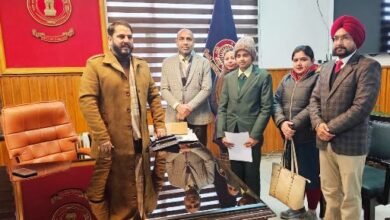 DC  Ferozepur honours Meritorious School student on return from Japan