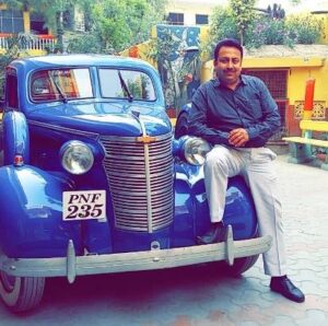 86-­year-­old Chevrolet PNF 235 ‘Blue Beauty’– a centre of attention for all in Ferozepur