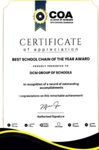 डीसीएम ग्रुप ऑफ स्कूल्स बैस्ट स्कूल चैन ऑफ द ईयर के खिताब से सम्मानित, बैंकाक में हुआ था कलस्टर ऑफ अचीवर्स कार्यक्रम