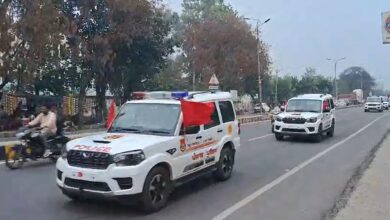 Police take out Flag March in Ferozepur to instill a sense of security among people