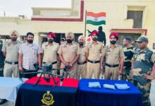 On tip-off, BSF seizes drone, heroin, light and torch from farmers’ field