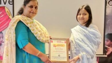 विवेकानंद वर्ल्ड स्कूल प्रांगण में श्रीमती एम एम ज्योति द्वारा छात्रों के लिए रवैया प्रबंधन सेमिनार का आयोजन किया गया