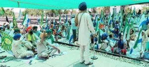 Farmer outfits to celebrate May Day at Shambu-Khanori Borders