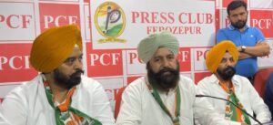 Ghubaya files nomination for Ferozepur, promises priority to get opened Hussainiwala border for trade purposes