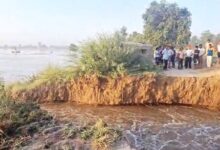 30 feet breach in Bikaner canal  in Ferozepur, cut-off villages, damage just sown paddy crop