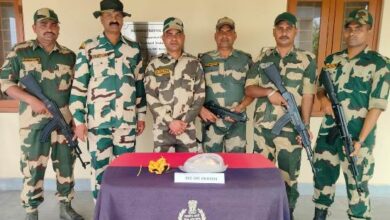 BSF recovers heroin packet near Ferozepur International  Border