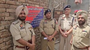 ANTI-DRUG DRIVE: Ferozepur cops freeze drug smugglers’ property worth Rs.18 lacs