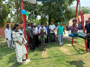 SAEL Limited Donates Playground to Primary School Hukumat Singh Wala