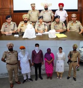 Commercial recovery of heroin in Ferozepur, mother-in-law and son-in-law among 3 held