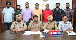 Ferozepur police bust major drug ring: 5 peddlers arrested with heroin, drug money