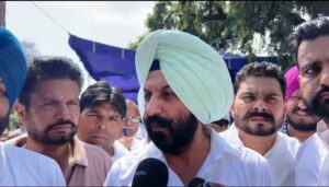 Ferozepur Congress Workers led by former MLA Pinki Protest Against Deteriorating Law and Order in Punjab