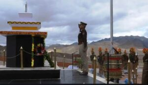 DG RPF Leads Tribute to Police Martyrs at Hot Springs Memorial in Ladakh