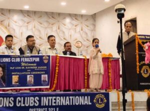 Lions Club Ferozepur Celebrates Golden Year with Installation of New Team for 2024-25