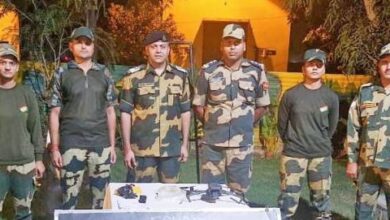 BSF Troops in Ferozepur seize drone with heroin, pistol magazine