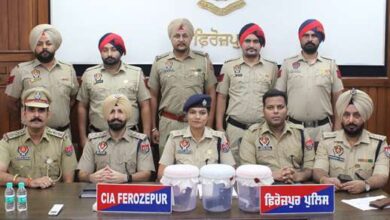 Ferozepur Police nab two with firearms, ammunition and heroin in major crackdown