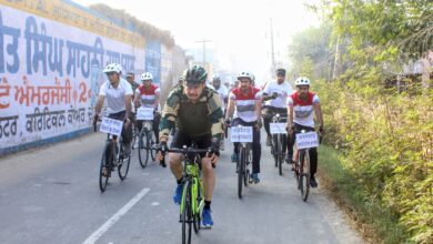 BSF's 491-Km Cycle Rally spurs border youth to reject drugs and  embrace a healthy lifestyle