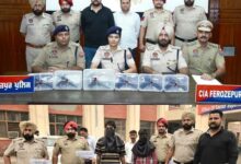 Ferozepur Police arrests two, seizes cache of illegal pistols, ammunition