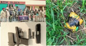 BSF recovers Glock pistol, heroin in suspected Drone Drop near Ferozepur border