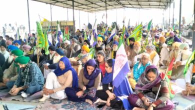 Farmers protesting over 12 demands