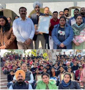 Special Honor for Principal Karan Singh Dhaliwal by Living Successfully Foundation