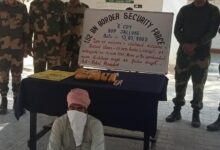 BSF apprehends Indian smuggler with heroin on Ferozepur Border