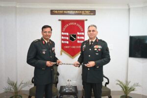 MAJOR GENERAL RANJEET SINGH MANRAL, SM, VSM, ASSUMES COMMAND OF GOLDEN ARROW  DIVISION