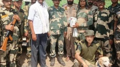 Drone, heroin, pistol seized in coordinated BSF Ops along Punjab Border