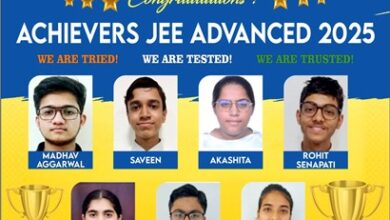 जेईई एडवांसड में डीसीएम ग्रुप के 7 विद्यार्थियो ने गाढ़े झंडे, माधव अग्रवाल ने देश भर में 1348वां रैंक