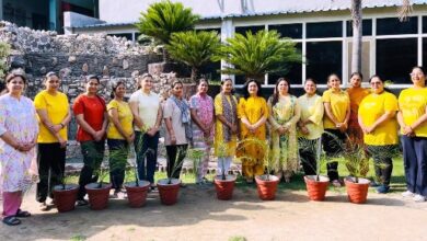 विश्व पर्यावरण दिवस पर डीसीएम के स्कूलो में पौधा रोपण का आयोजन